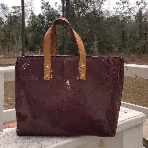 (Sold)Louis Vuitton Monogram Vernis Reade PM - Picture 6 of 7